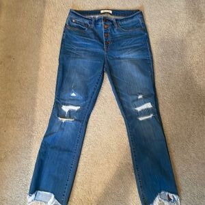 Madewell cali denim boot jeans size 29